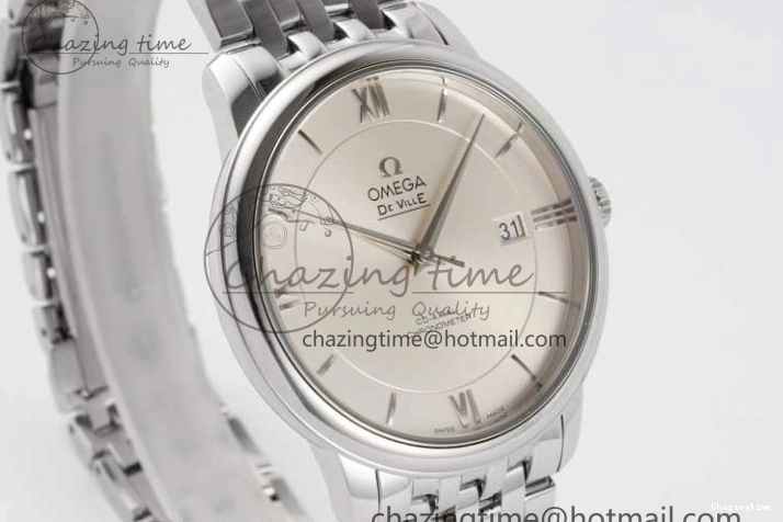 0311 Bright De Ville SS DIWF 1:1 Best Edition Silver Dial SS Markers on SS Bracelet MIYOTA 7848